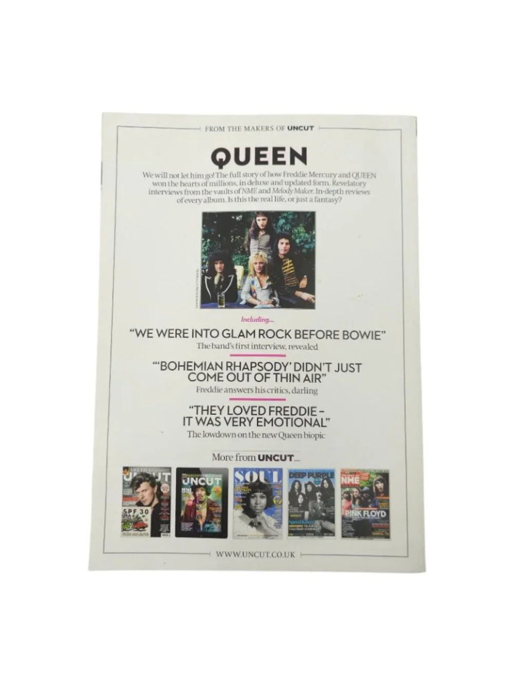 Uncut Ultimate Music Guide Queen Freddie Mercury Deluxe Rhapsodic Edition